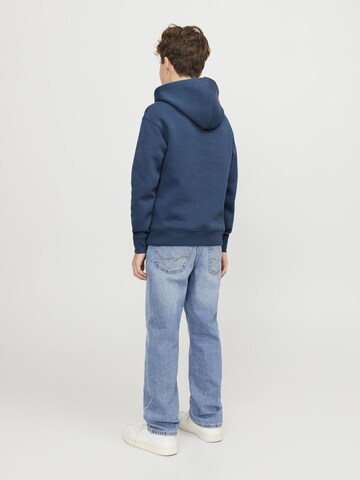 Jack & Jones Junior Sweatshirt 'Star' i blå