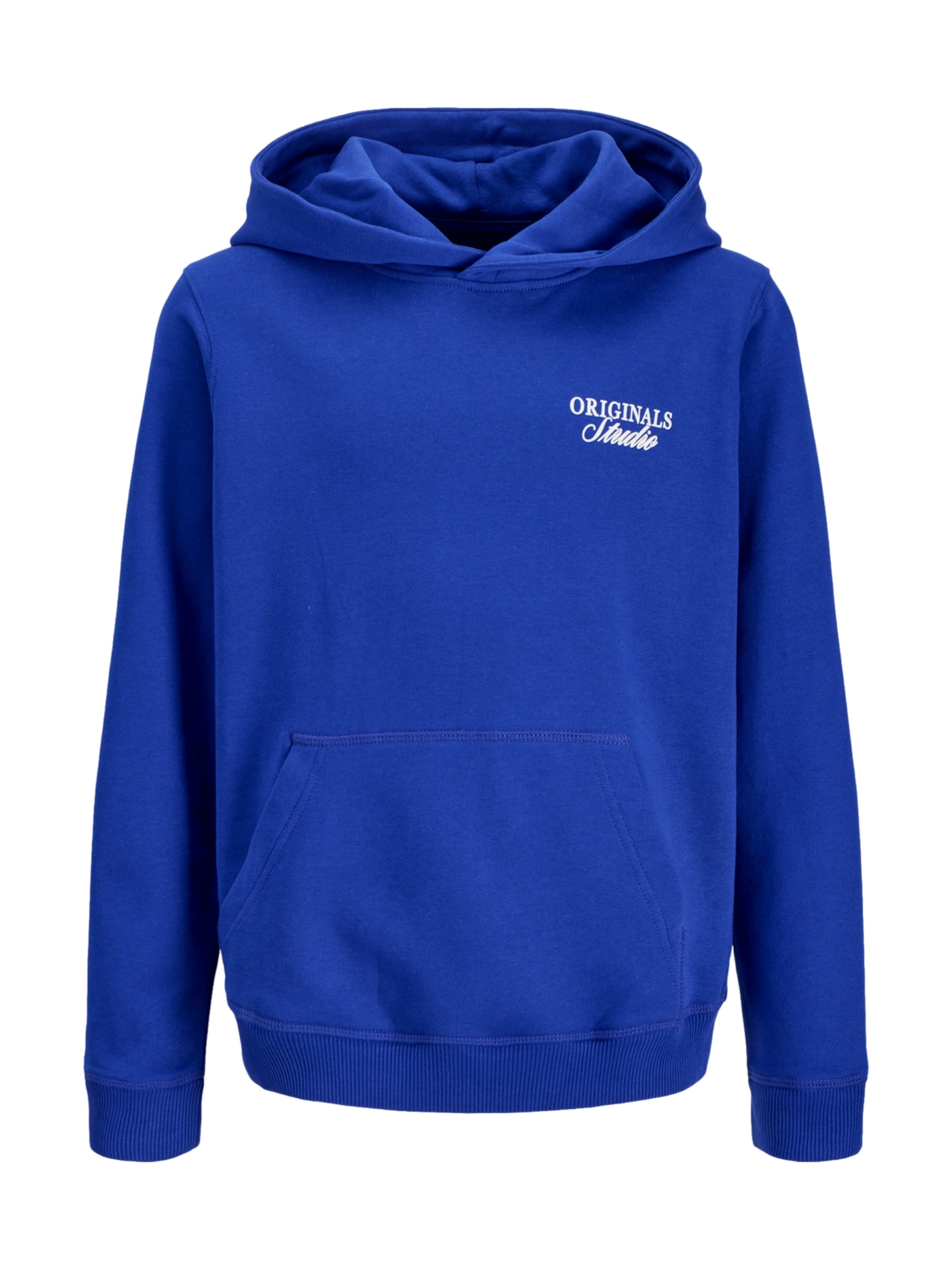 mėlyna Jack & Jones Junior Megztinis be užsegimo 'JORNORREBRO': priekis