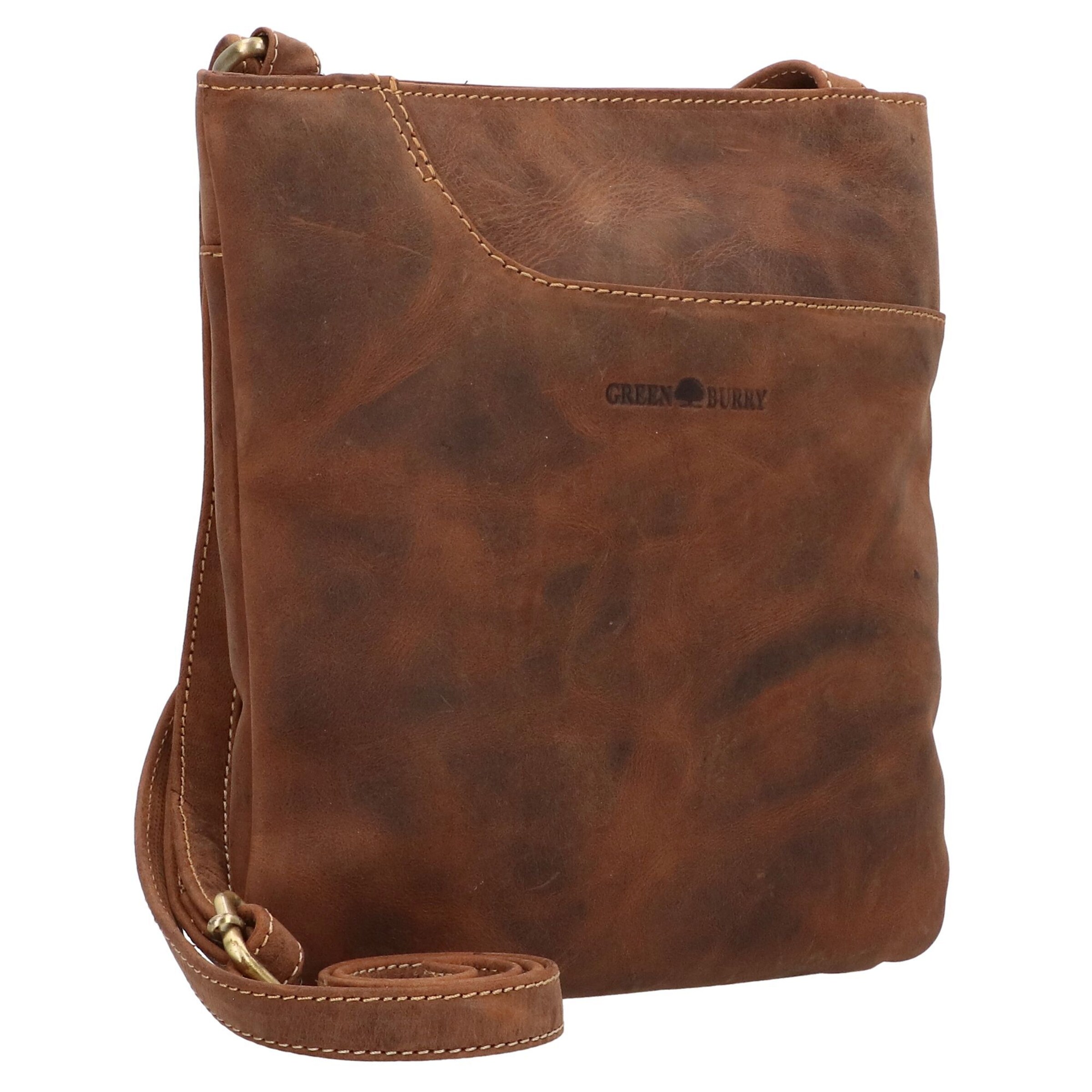 Sac à bandoulière GREENBURRY en marron