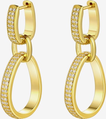 Nana Kay Earrings 'Solid Flair' in Gold: front