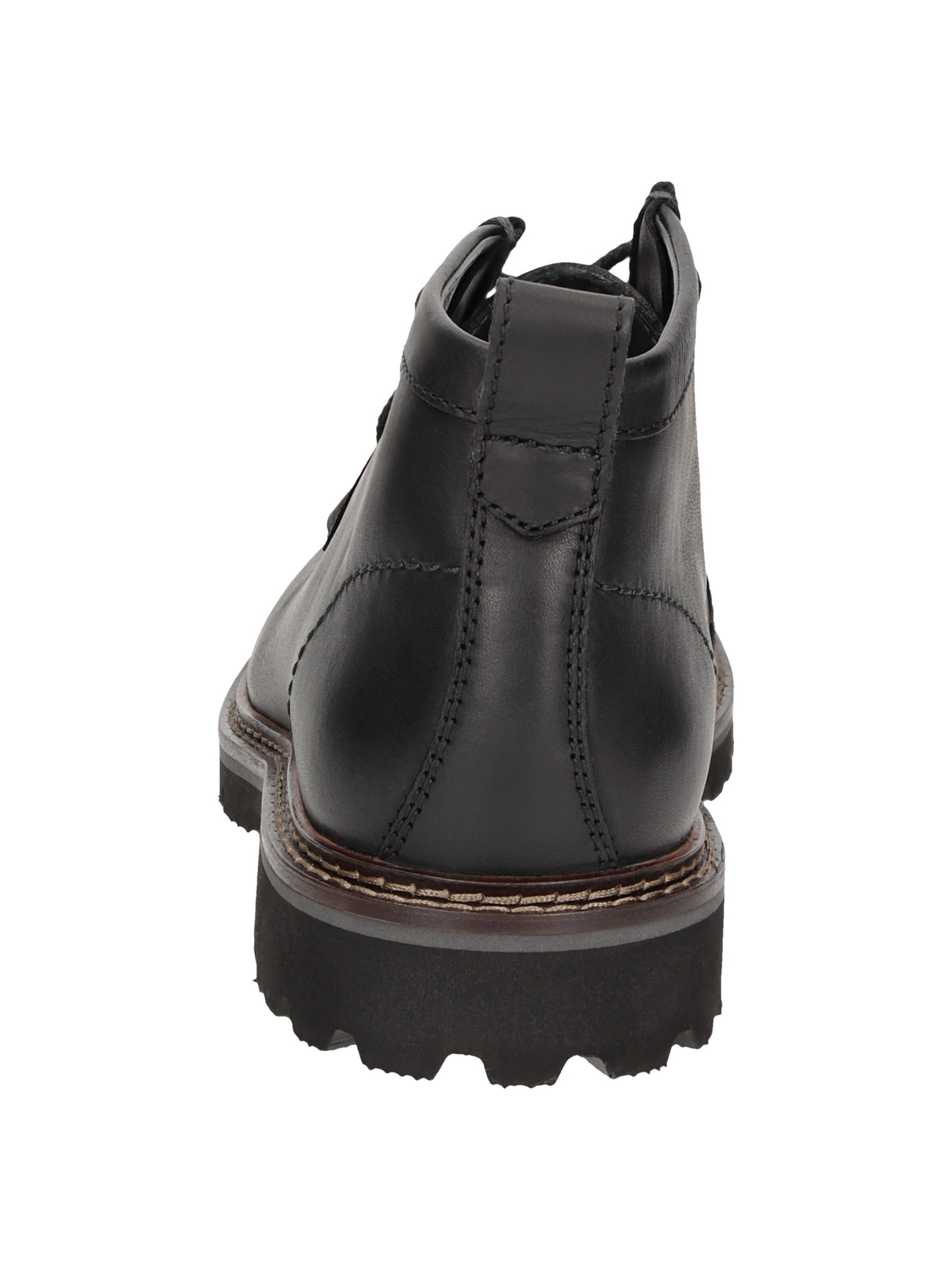 Bottines à lacets ' Adalrik-719-H ' SIOUX en noir