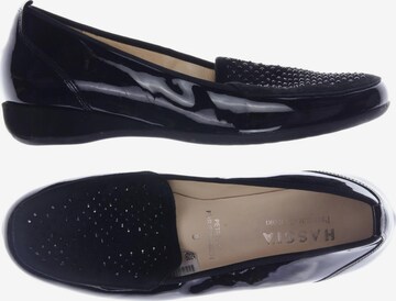 HASSIA Flats & Loafers in 38 in Black: front