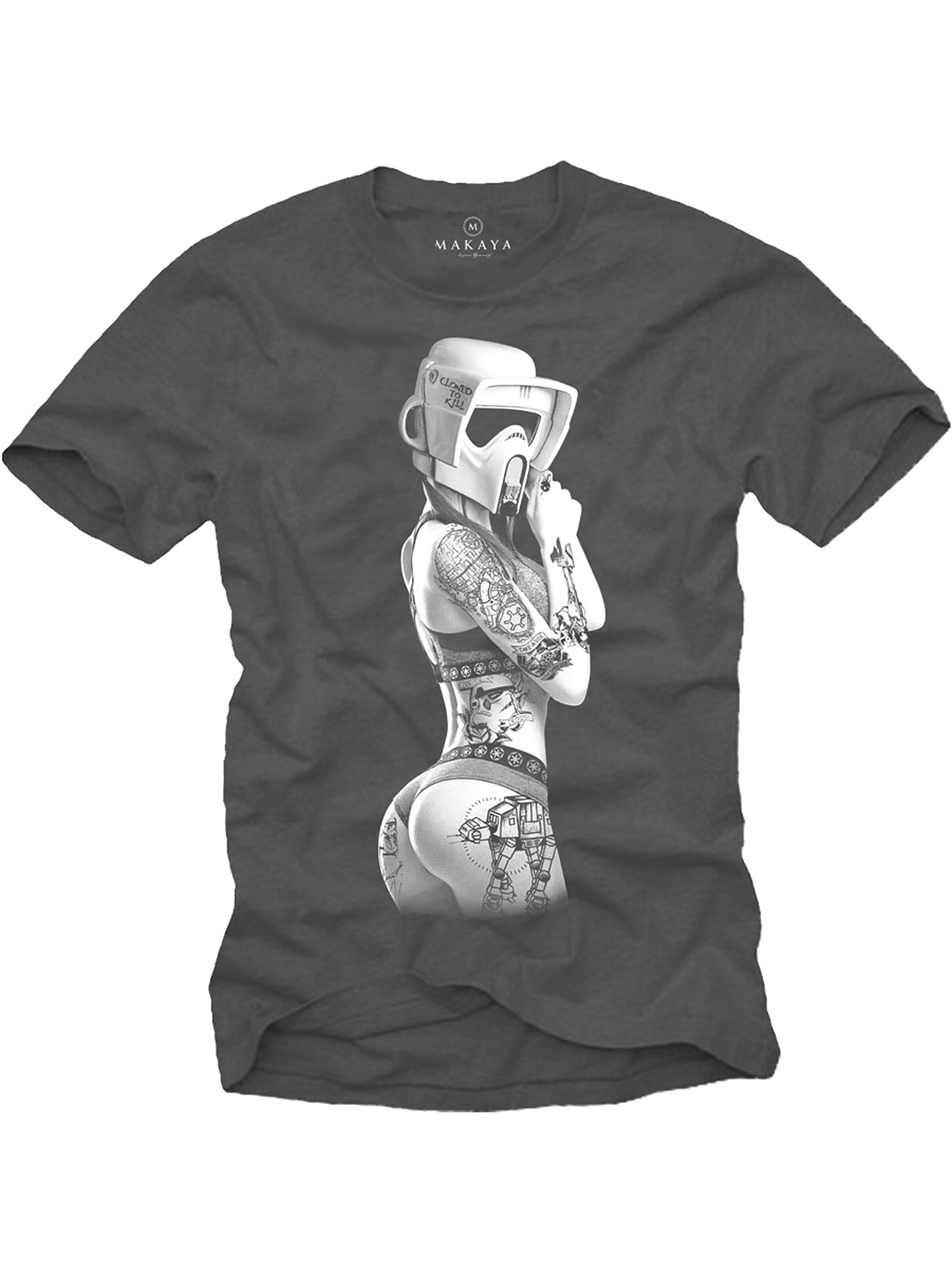 MAKAYA Shirt in Grey: front