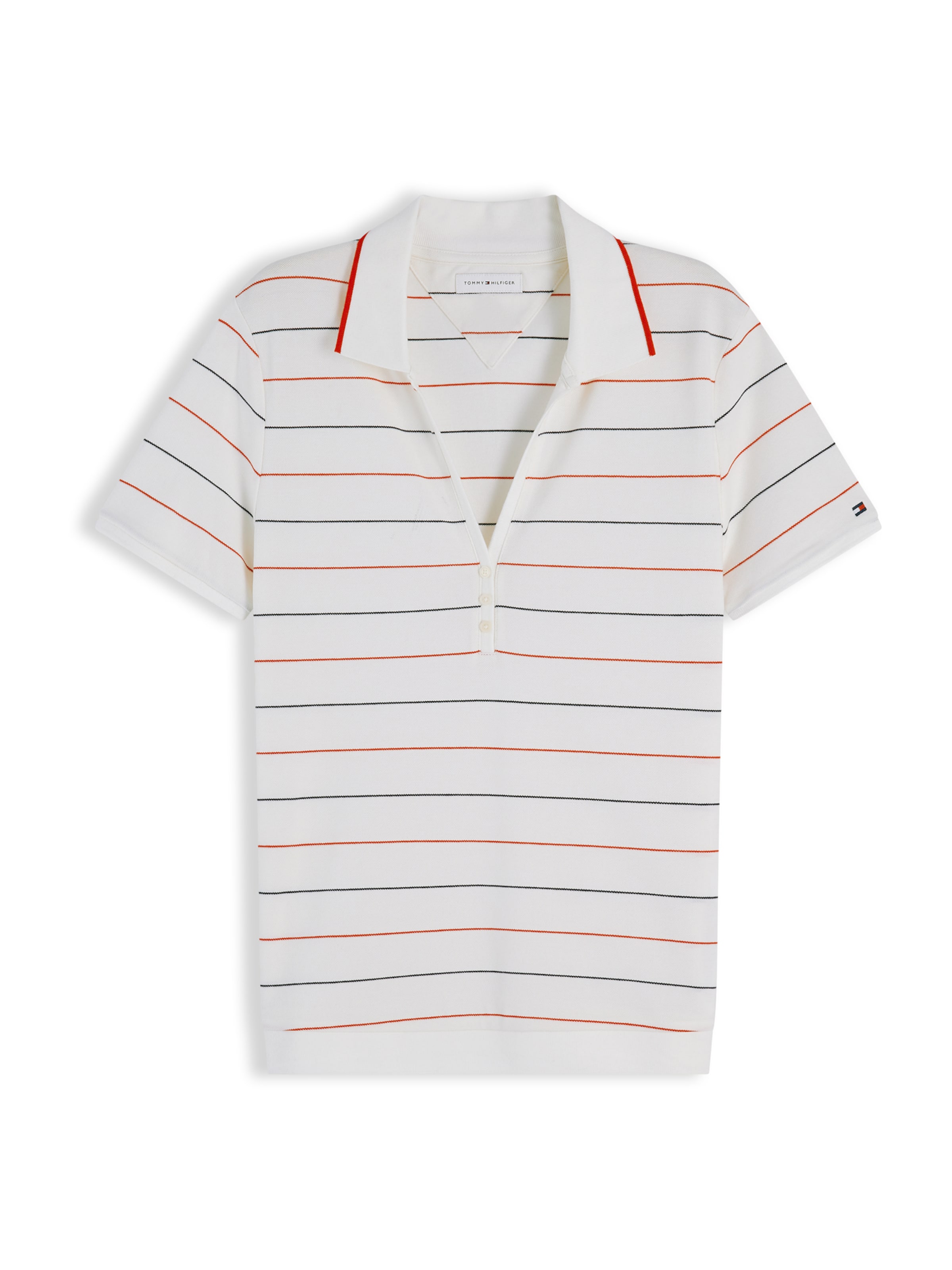 T-shirt TOMMY HILFIGER en blanc : devant
