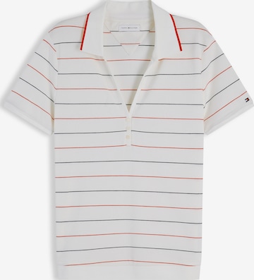 T-shirt TOMMY HILFIGER en blanc : devant