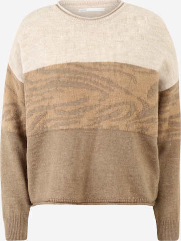 ONLY Pullover 'JADE' i beige: forside