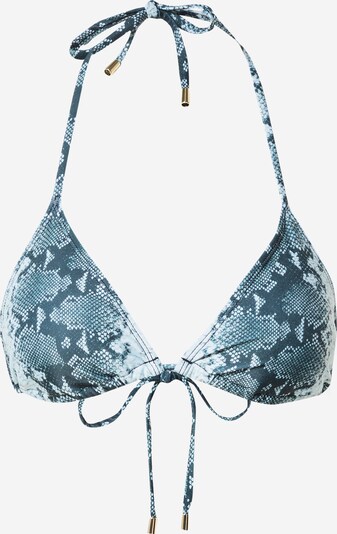 Hunkemöller Bikinitop 'Dominica' in pastellblau / petrol / schwarz, Produktansicht