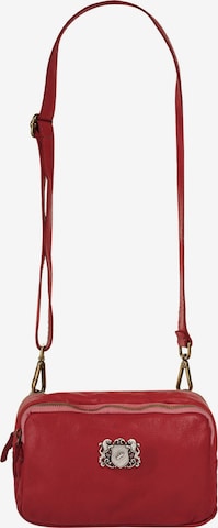 Samantha Look Crossbody Bag in Red: front
