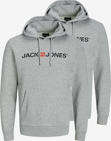 JACK & JONES Sweatshirt 'Corp' in Grau: Vorderseite
