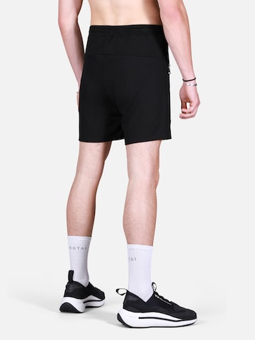 Regular Pantalon de sport MOROTAI en noir
