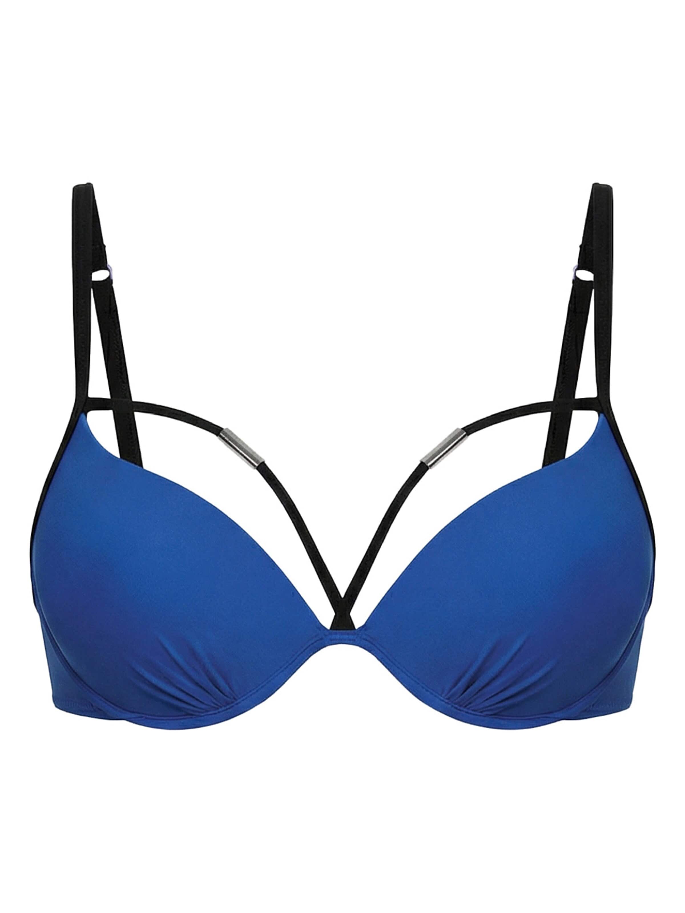 Marko Push-up Bikinitop 'Alana M-802 (8)' in Blauw: voorkant