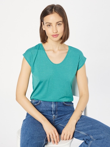 PIECES Shirt 'Billo' in Green: front