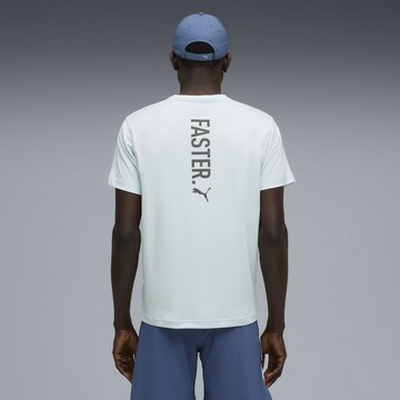 PUMA Functioneel shirt in Blauw: voorkant