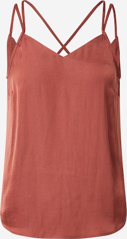 ABOUT YOU Top 'Lisey' in Brown: front