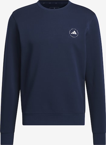 ADIDAS PERFORMANCE Athletic Sweatshirt in Blue: front