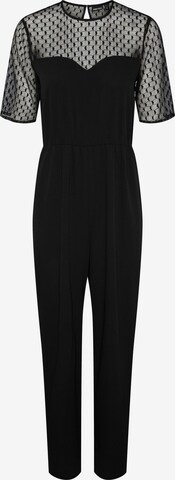 PIECES Jumpsuit in Zwart: voorkant