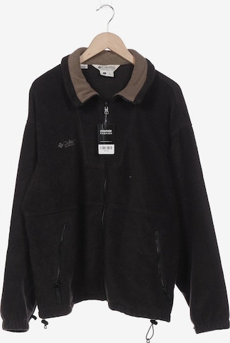 COLUMBIA Sweatshirt & Zip-Up Hoodie in L in Black: front