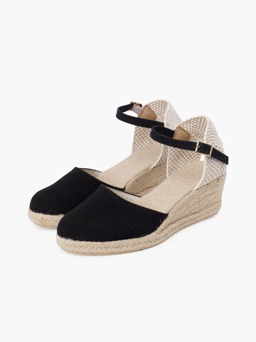 Sandales Pisamonas en noir