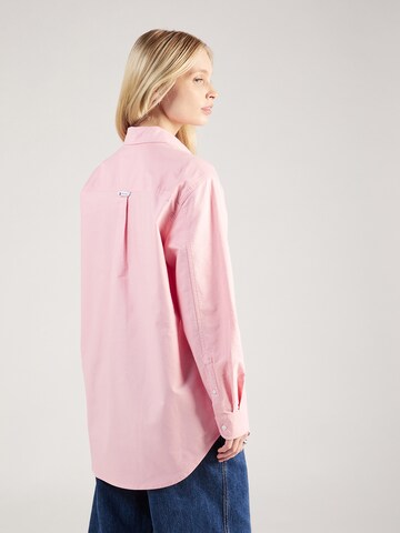 Chemisier Tommy Jeans en rose