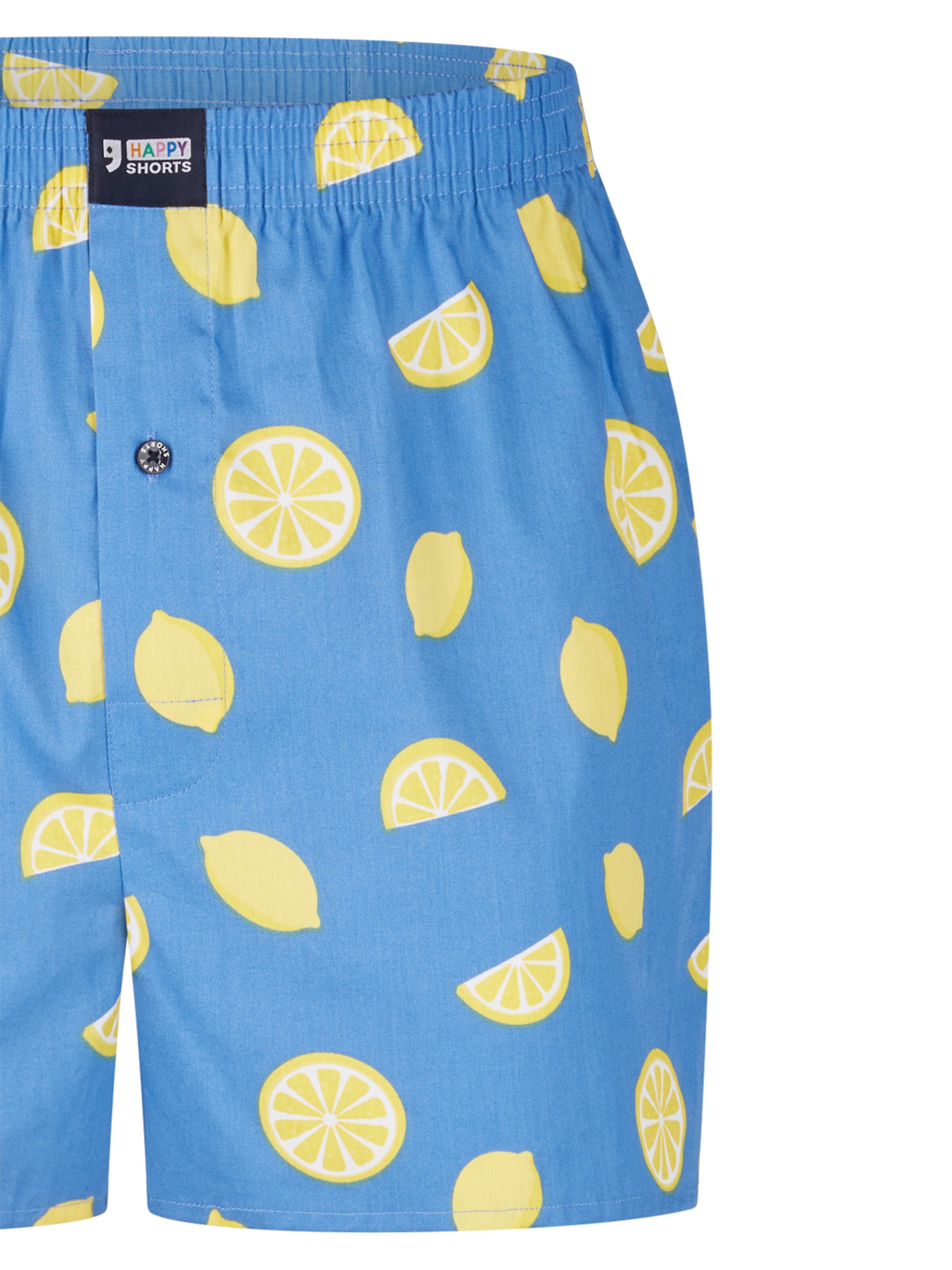 Happy Shorts Boxer ' Motives ' in Blau
