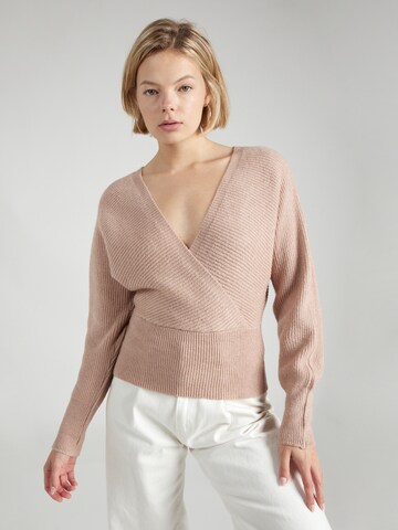 ABOUT YOU Sweater 'Joaline' in Pink: front