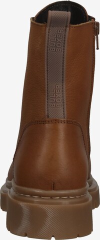 BULLBOXER Lace-Up Ankle Boots in Brown