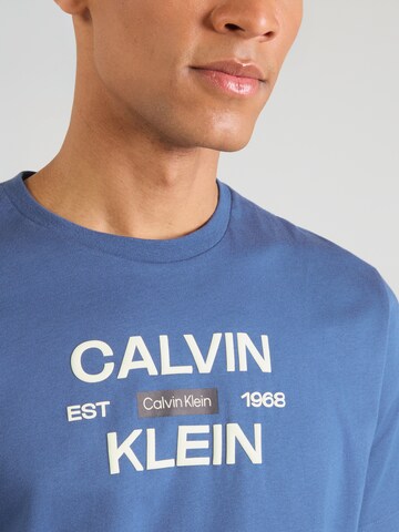 Calvin Klein Jeans Shirt in Blauw