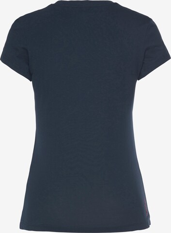 BENCH T-Shirt 'Leora' in Blau