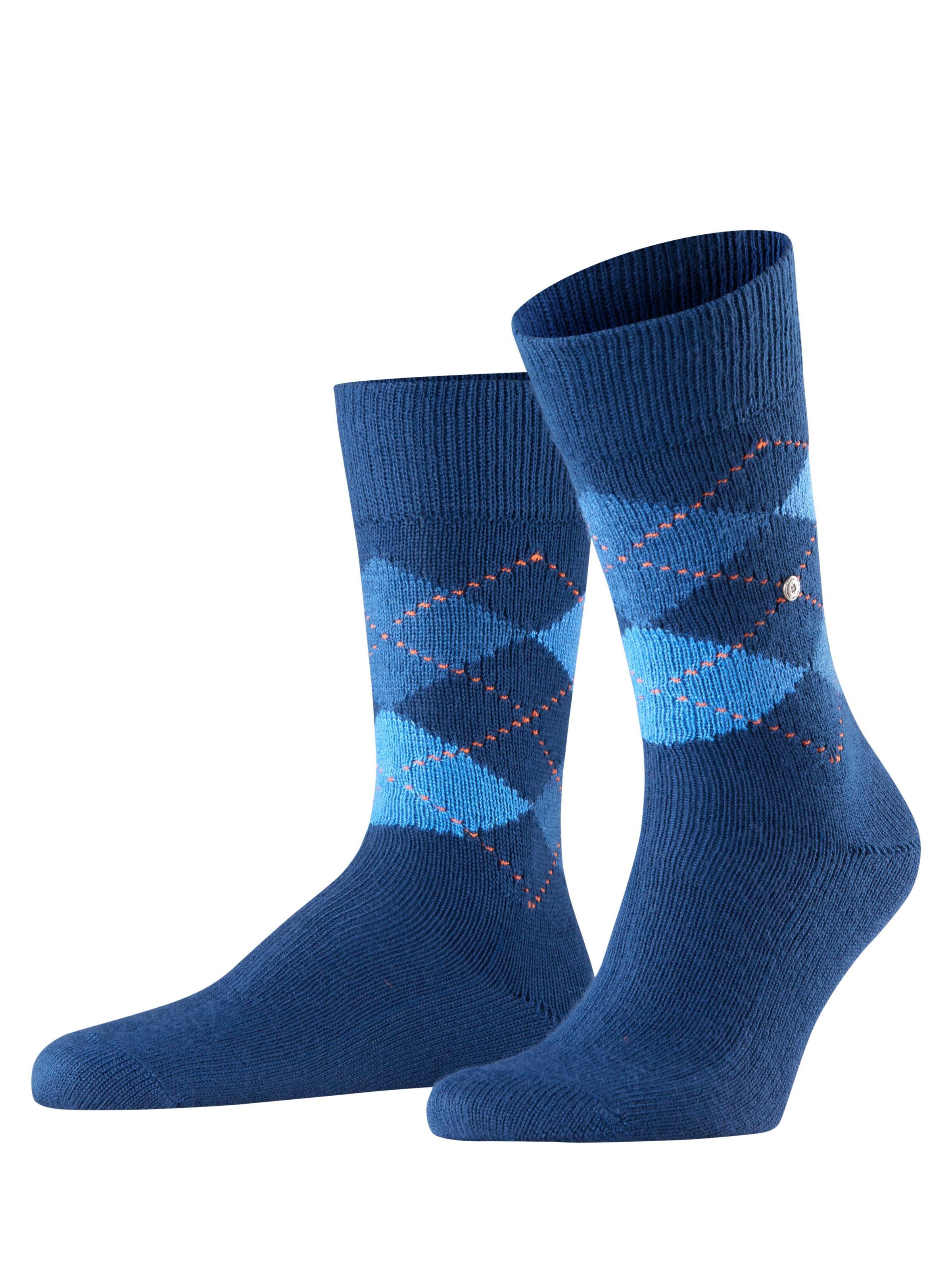 BURLINGTON Socken 'Preston'‌‌‌‌ in Blau: Vorderseite