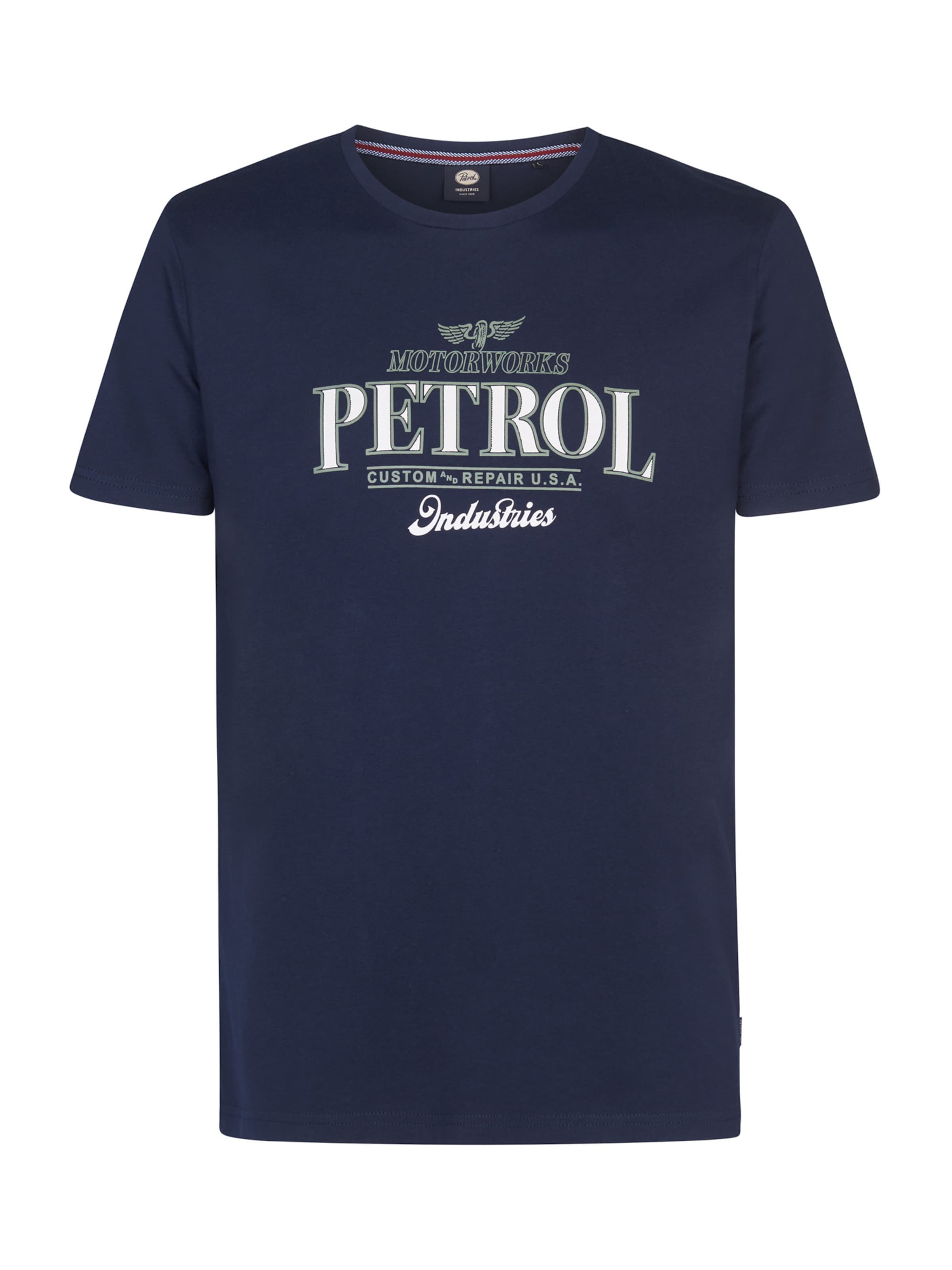 Petrol Industries Shirt in Blauw: voorkant