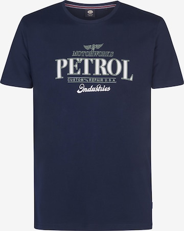 Petrol Industries T-Shirt in Blau: Vorderseite