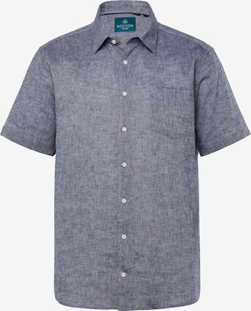 Chemise Boston Park en bleu : devant