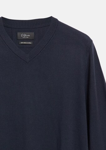 s.Oliver Pullover in Blau: Vorderseite