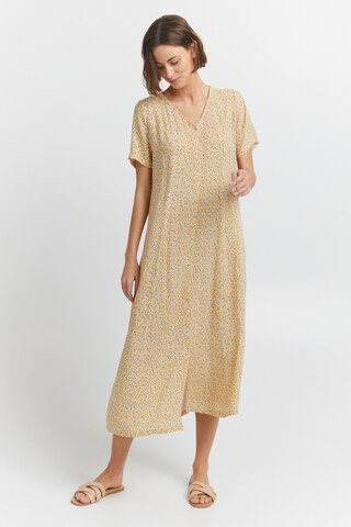 Fransa Dress in Beige