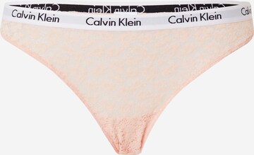 Calvin Klein Underwear Kalhotky – oranžová: přední strana