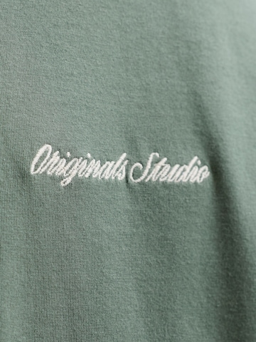 JACK & JONES T-shirt 'JORNORREBRO' i grön