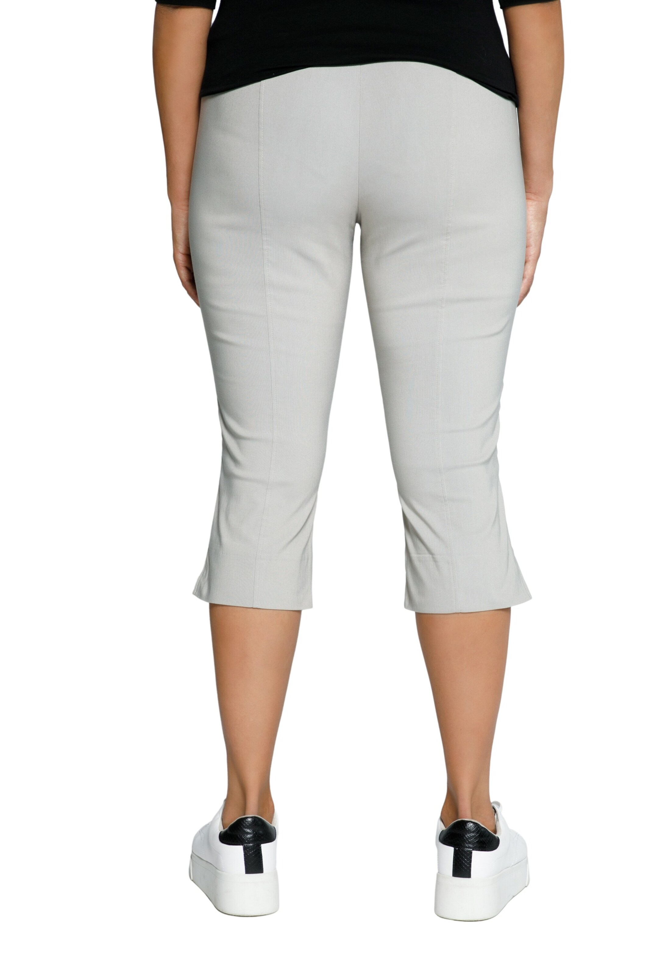 Ulla Popken Slimfit Hose in Weiß