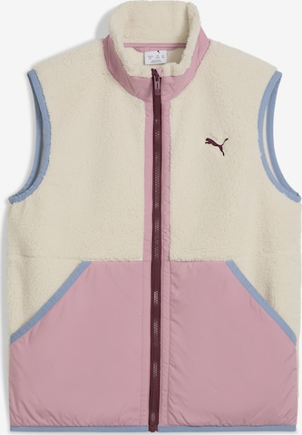 PUMA Sportweste in Weiß: Vorderseite