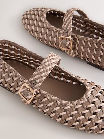 Next - Bailarinas con hebilla 'Forever Comfort' en beige
