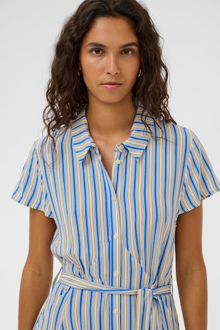 SOAKED IN LUXURY Jurk 'SLArjana' in Blauw