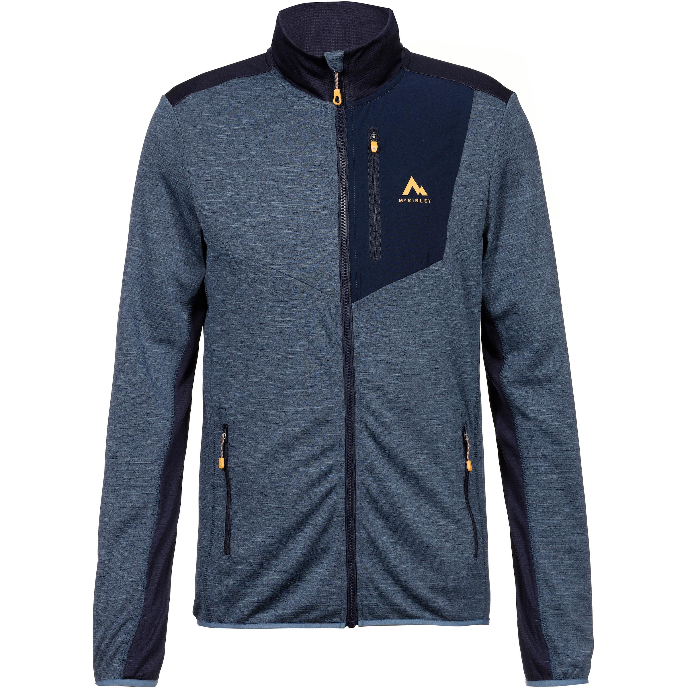 MCKINLEY Athletic Fleece Jacket 'Thoma II' in Blue: front