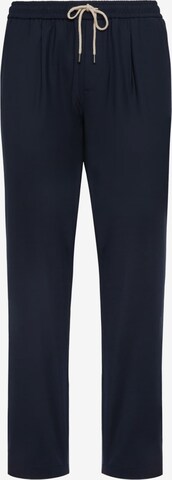 Boggi Milano Regular Trousers in Blue: front