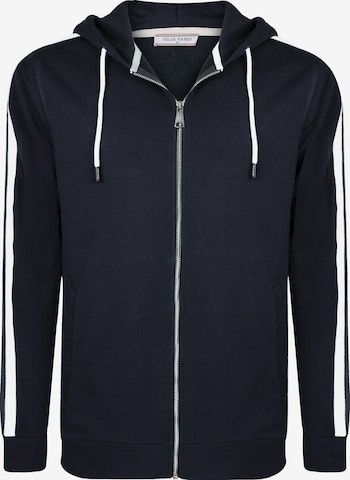 Sweat-shirt Felix Hardy en bleu : devant