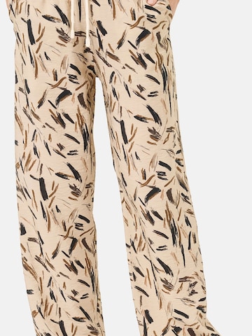 Loosefit Pantalon Tamaris en marron