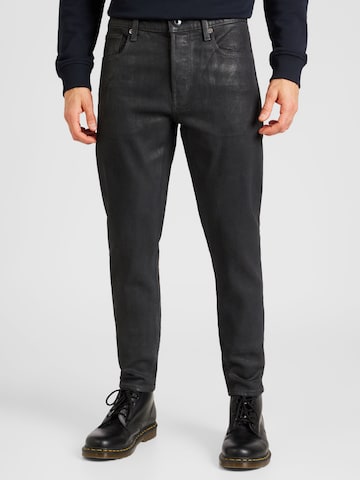G-STAR - Slimfit Vaquero en negro: frente
