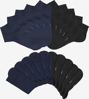 H.I.S Socks in Blue: front