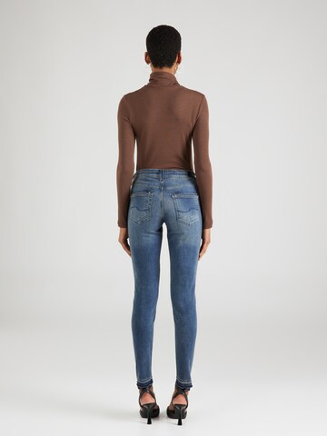 Skinny Jean 'Sadie' QS en bleu