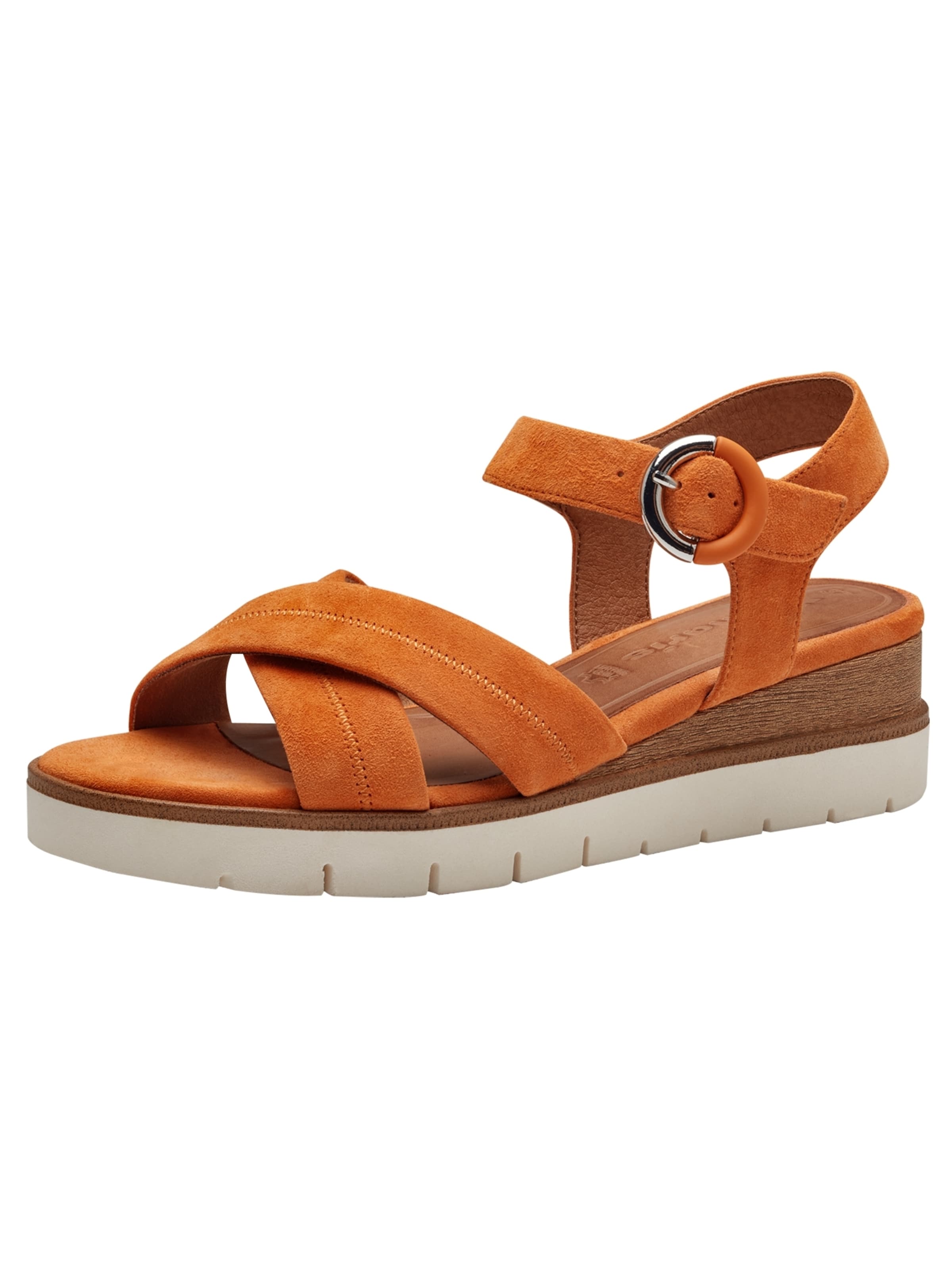 Tamaris Sandale in Orange: Vorderseite