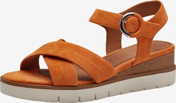 TAMARIS Sandals in Orange: front