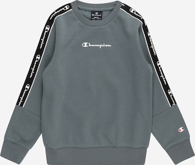 Champion Authentic Athletic Apparel Sweatshirt in dunkelgrau / schwarz / weiß, Produktansicht